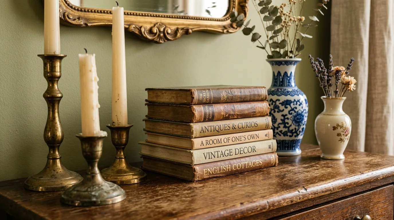Use aged wood to bring warmth and visible history inspiration for a vintage inspired home interior.